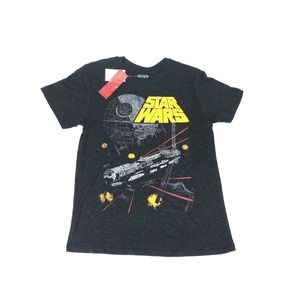 Star Wars Mens Death T Shirt Star Battle T Shirt - Small NEW